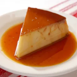 Flan de leche 