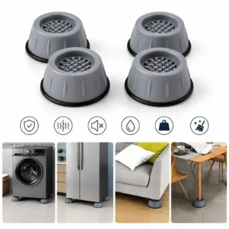 BASES ANTIVIBRATORIAS PARA LAVADORA