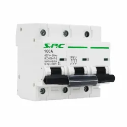 BREAKER TERMOMAGNÉTICO TRIPOLAR 100A SPC
