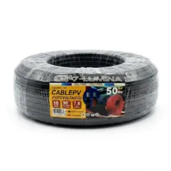 CABLE FOTOVOLTAICO#10 X 7.6MM-NEGRO-50 M-Q7-LUMINA