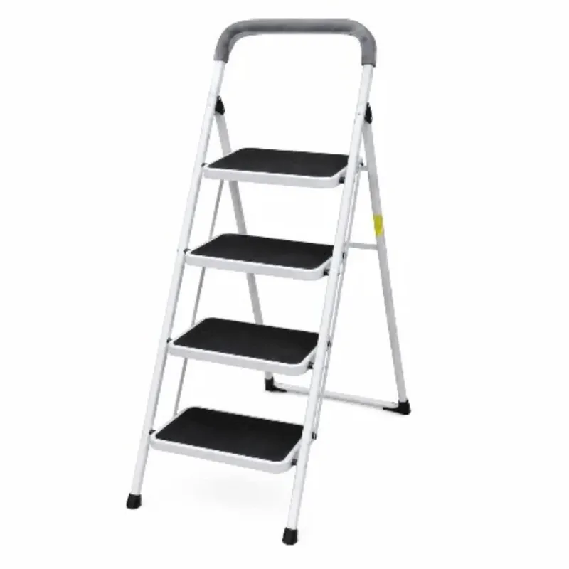 ESCALERA DOMÉSTICA PLEGABLE DE 4 NIVELES CON MANIJA ACOLCHADA
