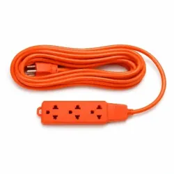 EXTENSIÓN ELÉCTRICA NARANJA 10M