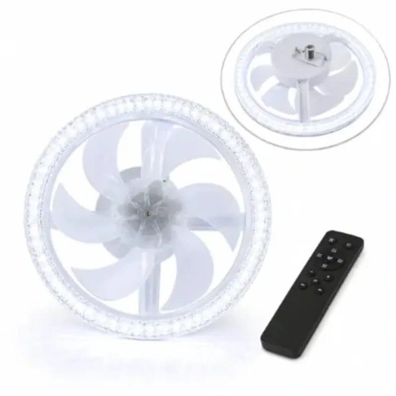 LÁMPARA LED CON VENTILADOR INTEGRADO
