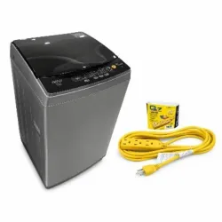 LAVADORA AUTOMÁTICA 11KG ROYAL + EXTENSIÓN ELÉCTRICA 15FT. CON MULTI TOMA-Q7