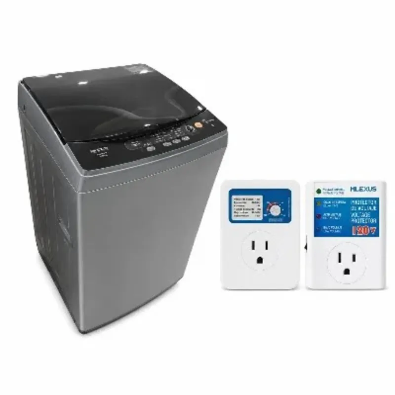 LAVADORA AUTOMÁTICA 11KG ROYAL + PROTECTOR DE VOLTAJE 20A 120V/ ML-VP20A-120V
