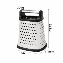 RALLADOR DE COCINA CON 4 CARAS