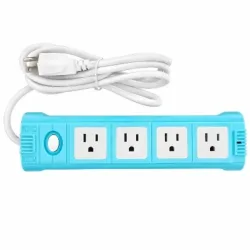 REGLETA ELÉCTRICA DE 4 TOMAS