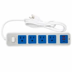 REGLETA ELECTRODOMÉSTICA 2M CON USB