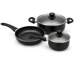 SET DE OLLAS PARA INDUCCION MILEXUS 5 PIEZAS