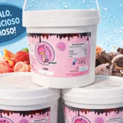 Helado Rizado de fresa 4.5L