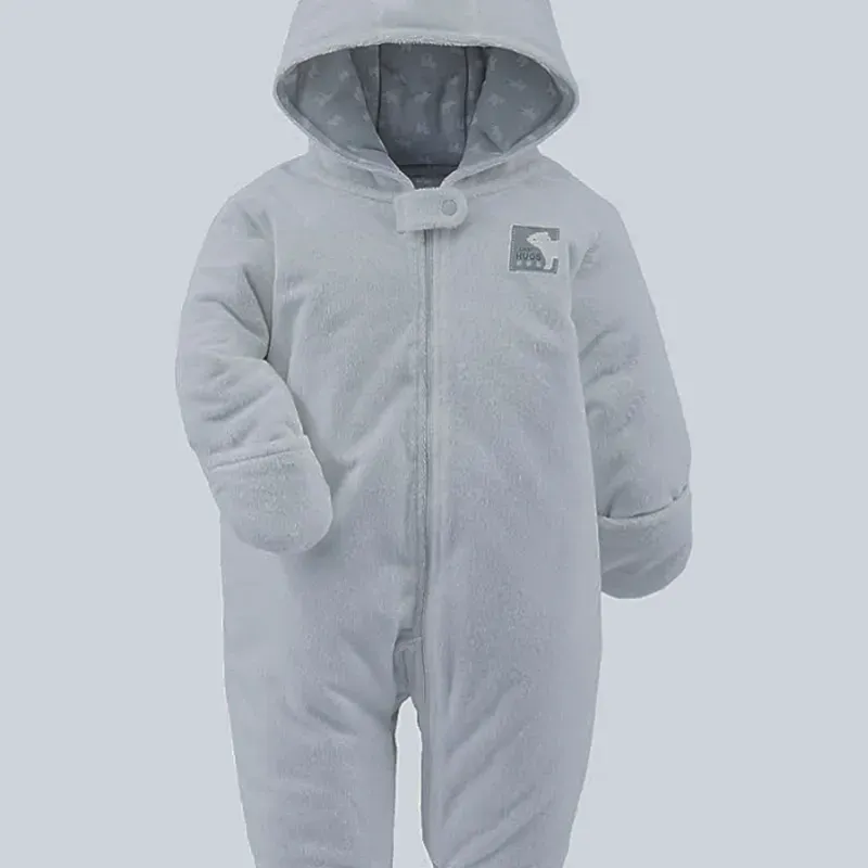 Simple Joys Gray Bear Baby Stroller Outerwear