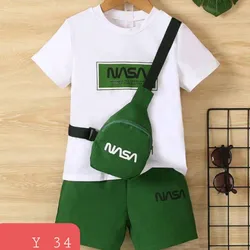 Conjunto de 3piezas ( pulover,short y canguro)