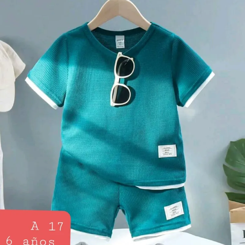 Conjunto short y pulover 