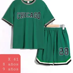 Conjunto verde Chicago