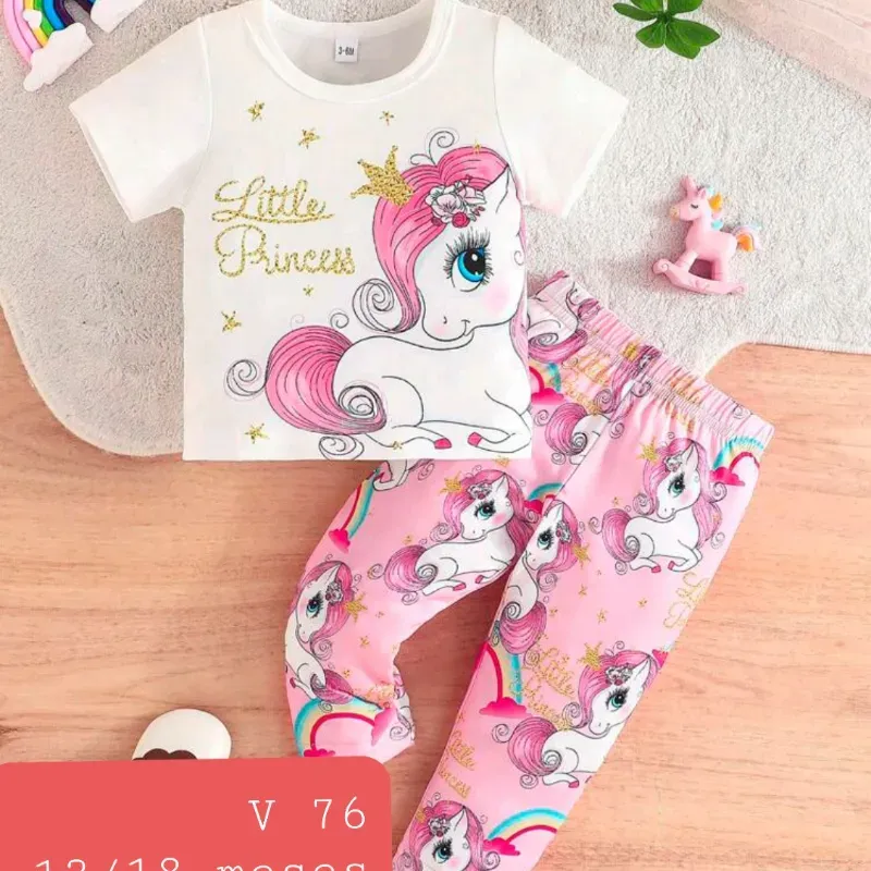 Licra rosada pulov unicornio