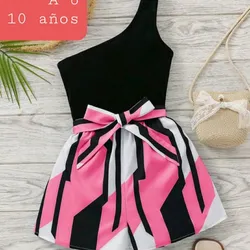 Mono corto de un solo hombro 
