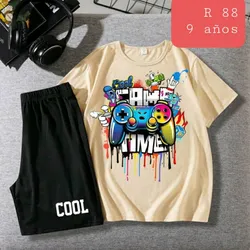 Pulover Gamer y short 