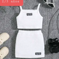 Saya blusa tirantes blanca