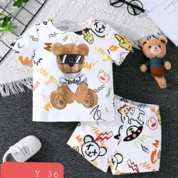 Short pulov letras c oso 🐻 
