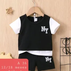 Short pulov negro NY