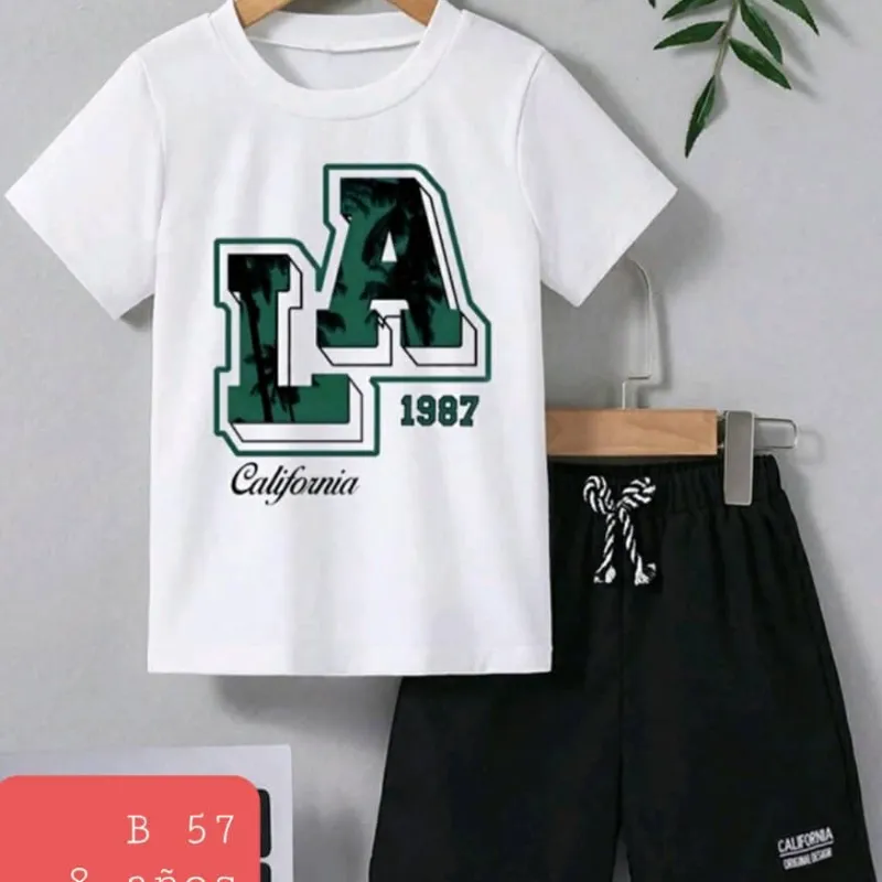 Short y pulover ( L.A California )
