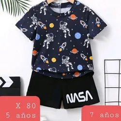 Short y pulover Nasa 🧑‍🚀