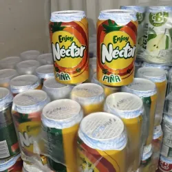 Latas de jugo