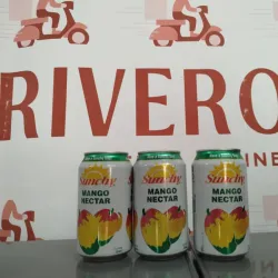 Latas de jugo de mango 🥭