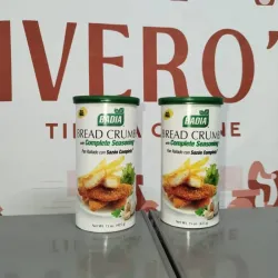 Pan rallado con sazón completo