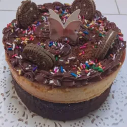 Panetela con flan