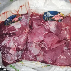Paquete de 1 kg (2.20 lbs) de carne de res troceada