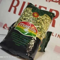 Paquete de chicharos verdes