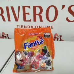 Paquete de paletas pinta lengua Fan Pop