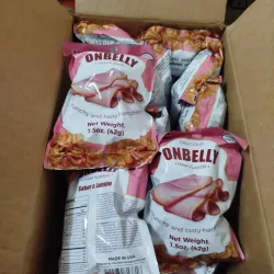 Paquetes de pellys de jamón
