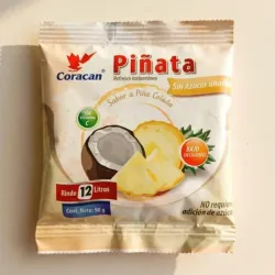 Paquetes de refresco Piñata coco-piña 12 lts