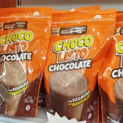 Polvo de chocolate para la leche