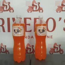 Pomo de refresco gaseado naranja 1.5 lts(DISPONIBLES SOLO EN CUMANAYAGUA)