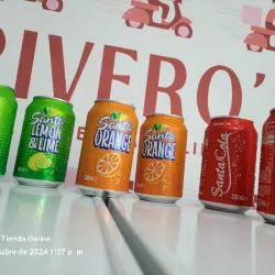 Refresco gaseado de lata 