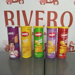 Tubos de papitas fritas