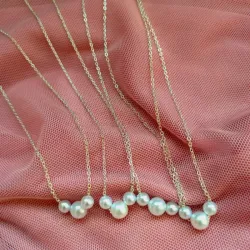 Cadena con perlas