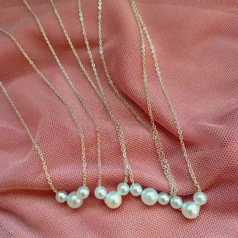 Cadena con perlas