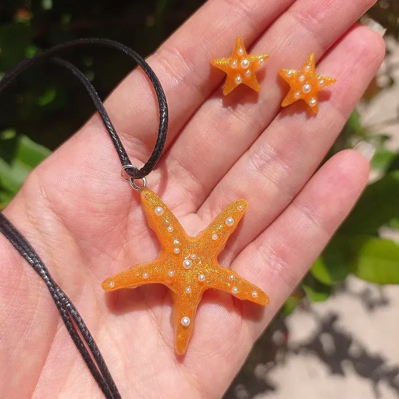 Collar estrella de mar 