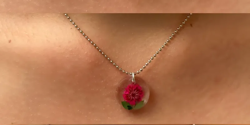 Collares de flores naturales 