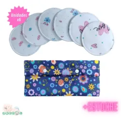 Almohadillas ecológicas reutilizables maternas