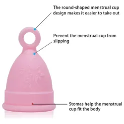 Copa menstrual AneerCare (caja, bosita y 1 copa)