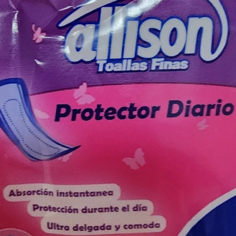 Protectores Diarios Allison 20 unidades