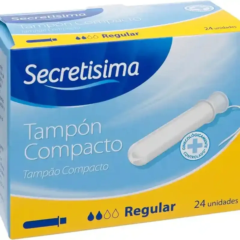 Tampones Menstruales Secretísima REGULAR cajas 24 unidades o sueltos