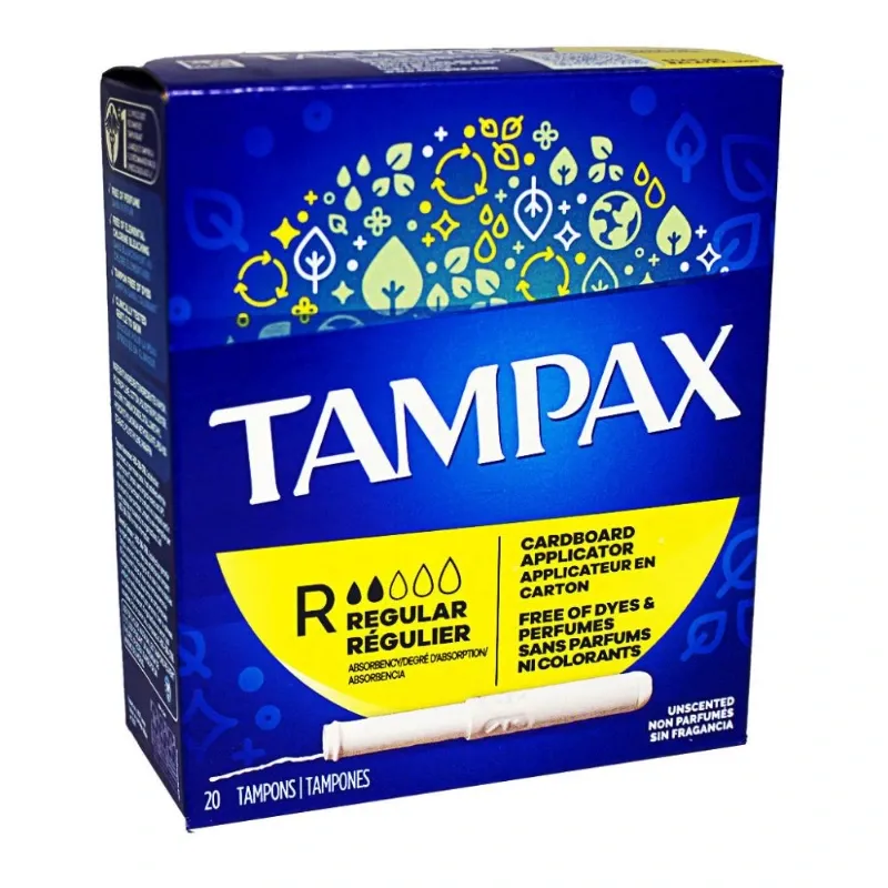 Tampones Menstruales Tampax Original REGULAR por unidades (no cajas)