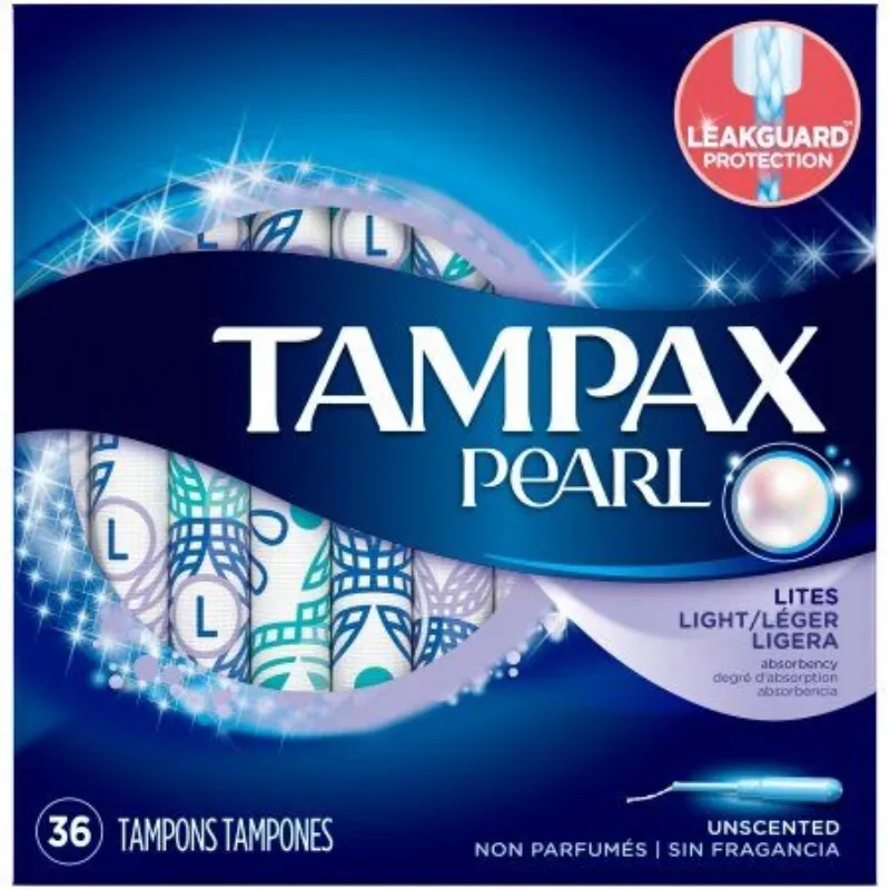 Tampones Menstruales Tampax Pearl LIGHT por unidades (no caja)