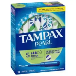 Tampones Menstruales Tampax Pearl SUPER por unidades (no cajas)